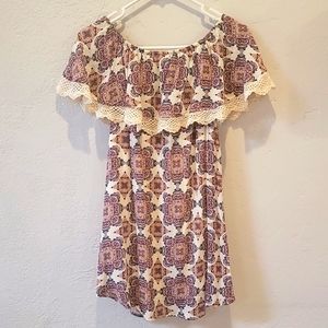 Off The Shoulder Mini Dress